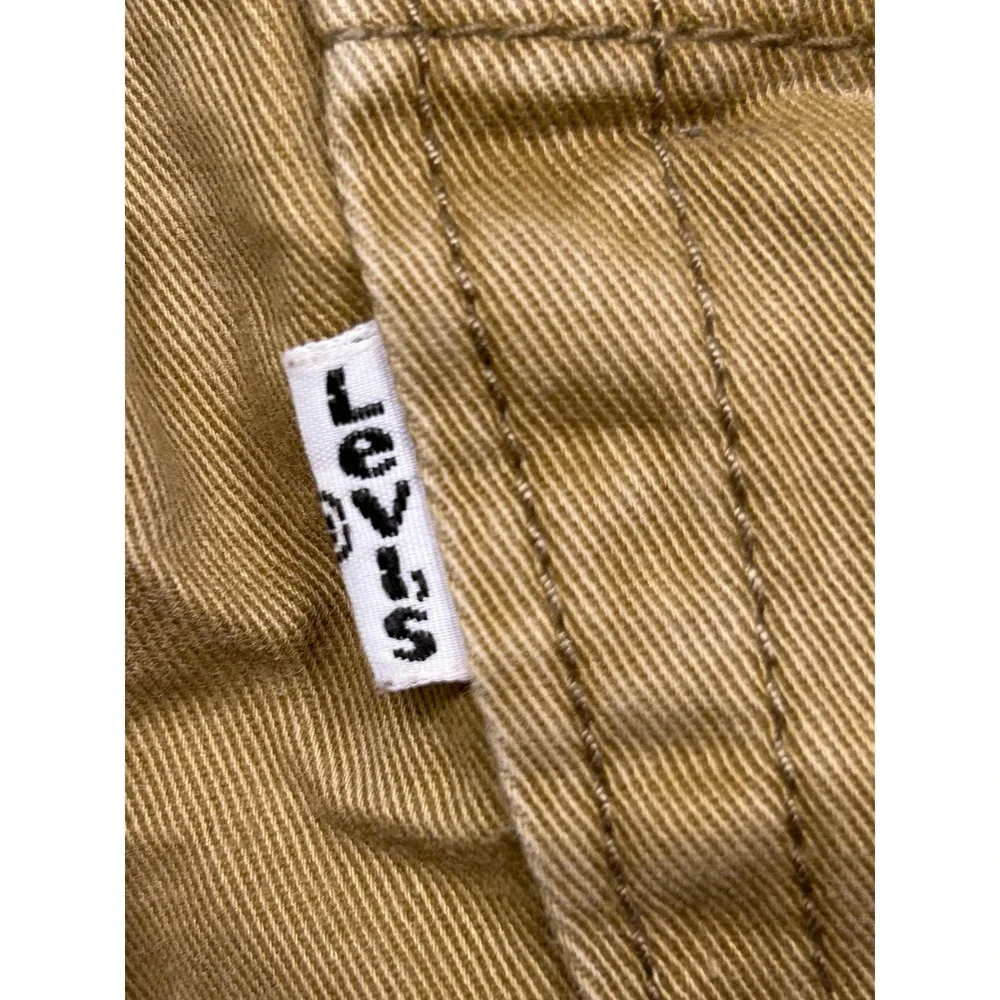 Levis 514 Straight Fit Cotton Twill Tan Khaki 32x30 Mens